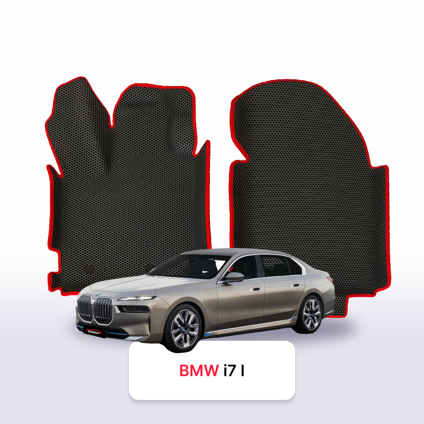 Car mats EVA for BMW i7 1 gen 2022-2028 year Electric SEDAN
