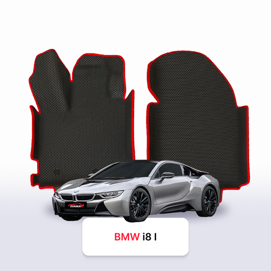 Car mats EVAMATS for BMW i8 1 gen 2014-2020 year HYBRID COUPE