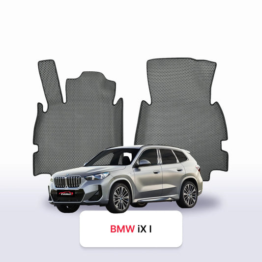 Car mats EVAMATS for BMW iX1 1 gen 2022-2025 year ELECTRIC SUV
