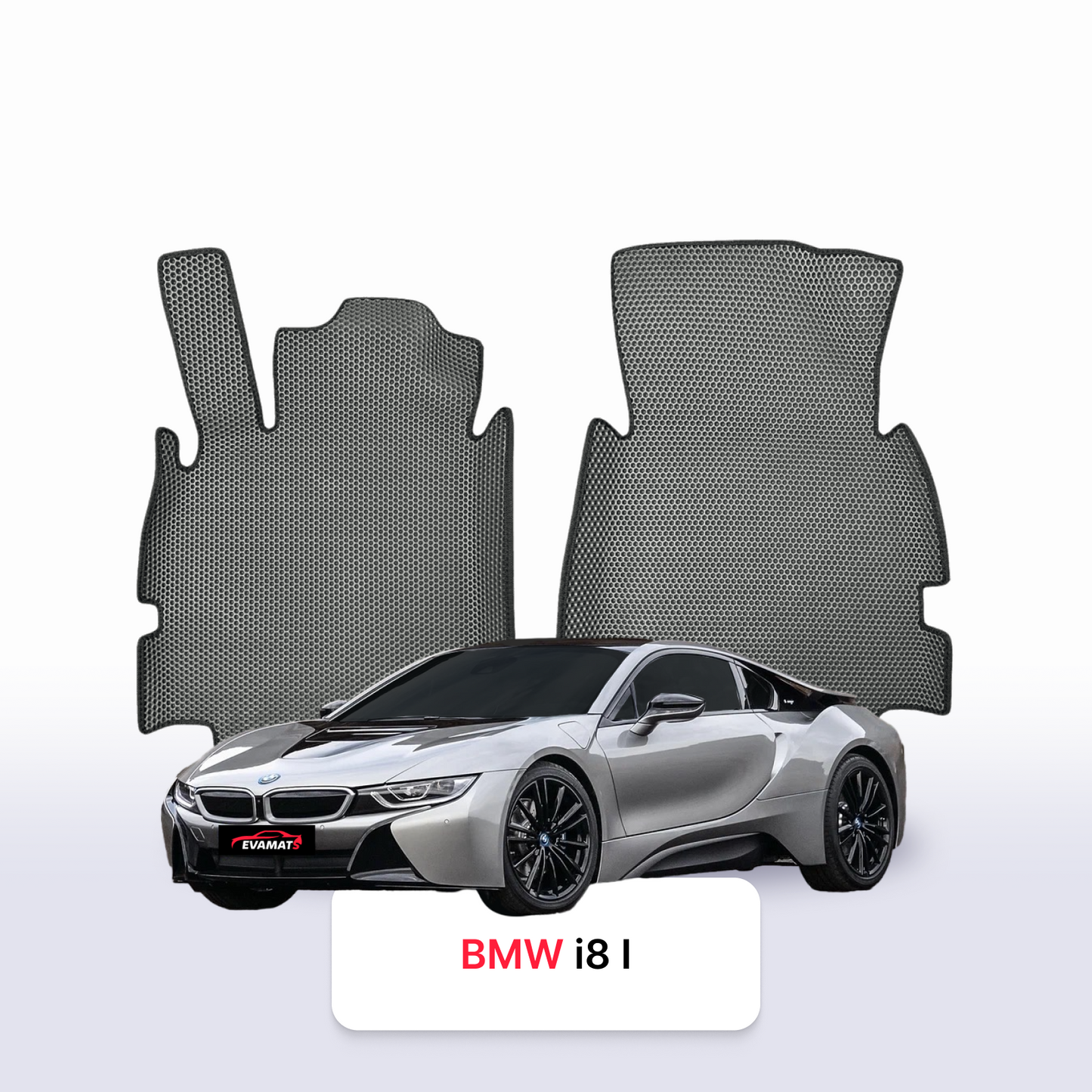 Car mats EVAMATS for BMW i8 1 gen 2014-2020 year COUPE