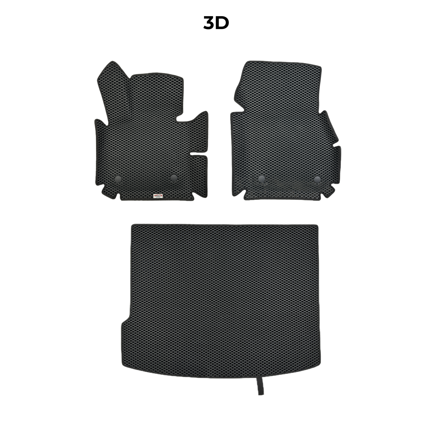 Alfombrillas EVAMATS para Smart Fortwo 3ª generación año 2014-2025 HATCHBACK 3 puertas