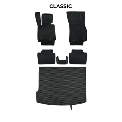 Tapis de voiture EVAMATS pour Lancia Delta(836) 2 gen 1993-1999 année HAYON 3 portes