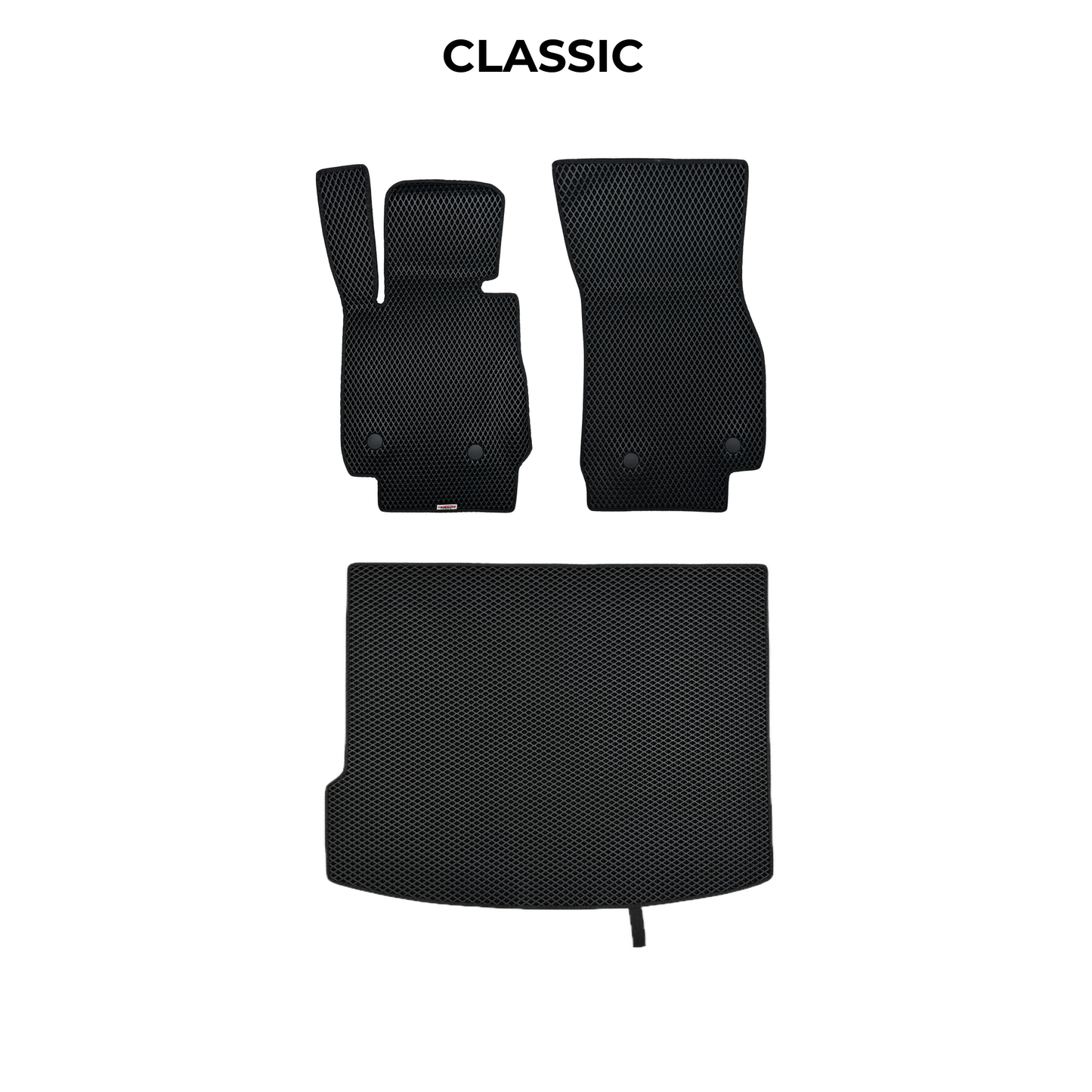 Car mats EVA for Microcar Belier S8 1 gen 2014-2020 year HATCHBACK 3 door
