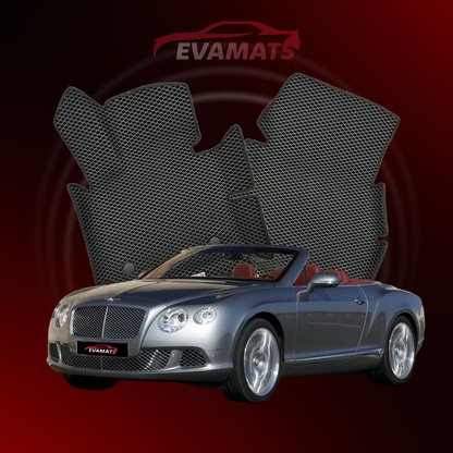 Tappetini per auto EVAMATS per Bentley Continental GT 2 gen 2011-2017 anno CABRIO