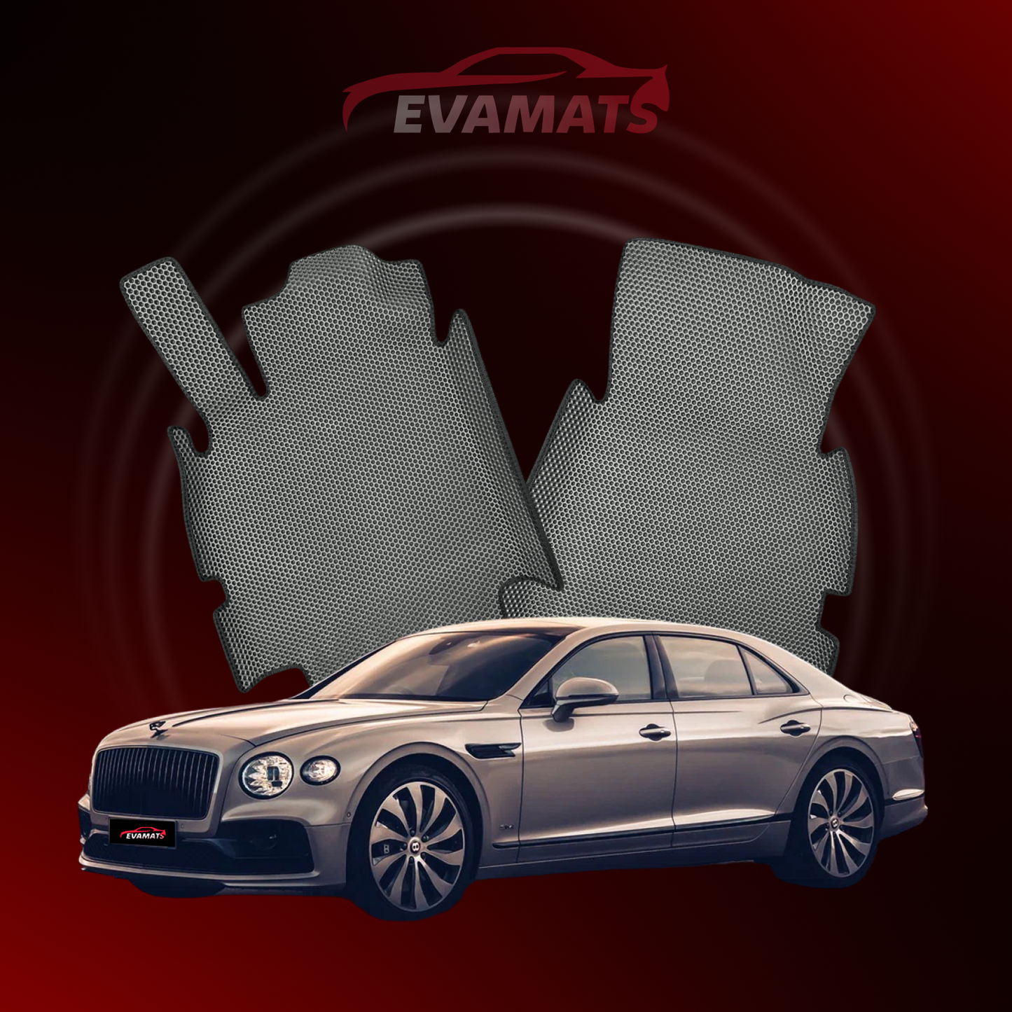 Tapis de voiture EVAMATS pour Bentley Flying Spur 2 gen année 2019-2023 BERLINE