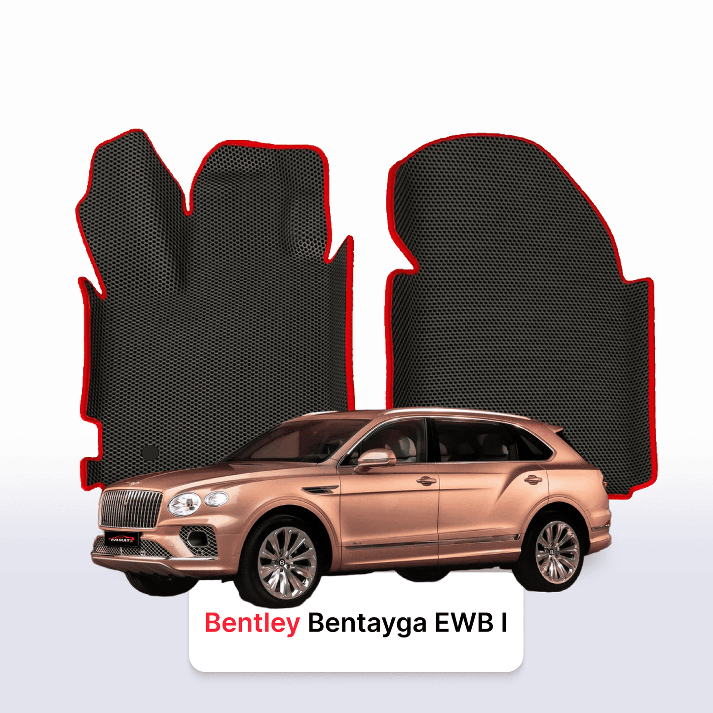 Car mats EVAMATS for Bentley Bentayga EWB 1 gen 2020-2025 year SUV