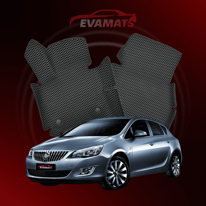 Car mats EVAMATS for Buick Excelle 2 gen 2009-2015 year HATCHBACK 5 door