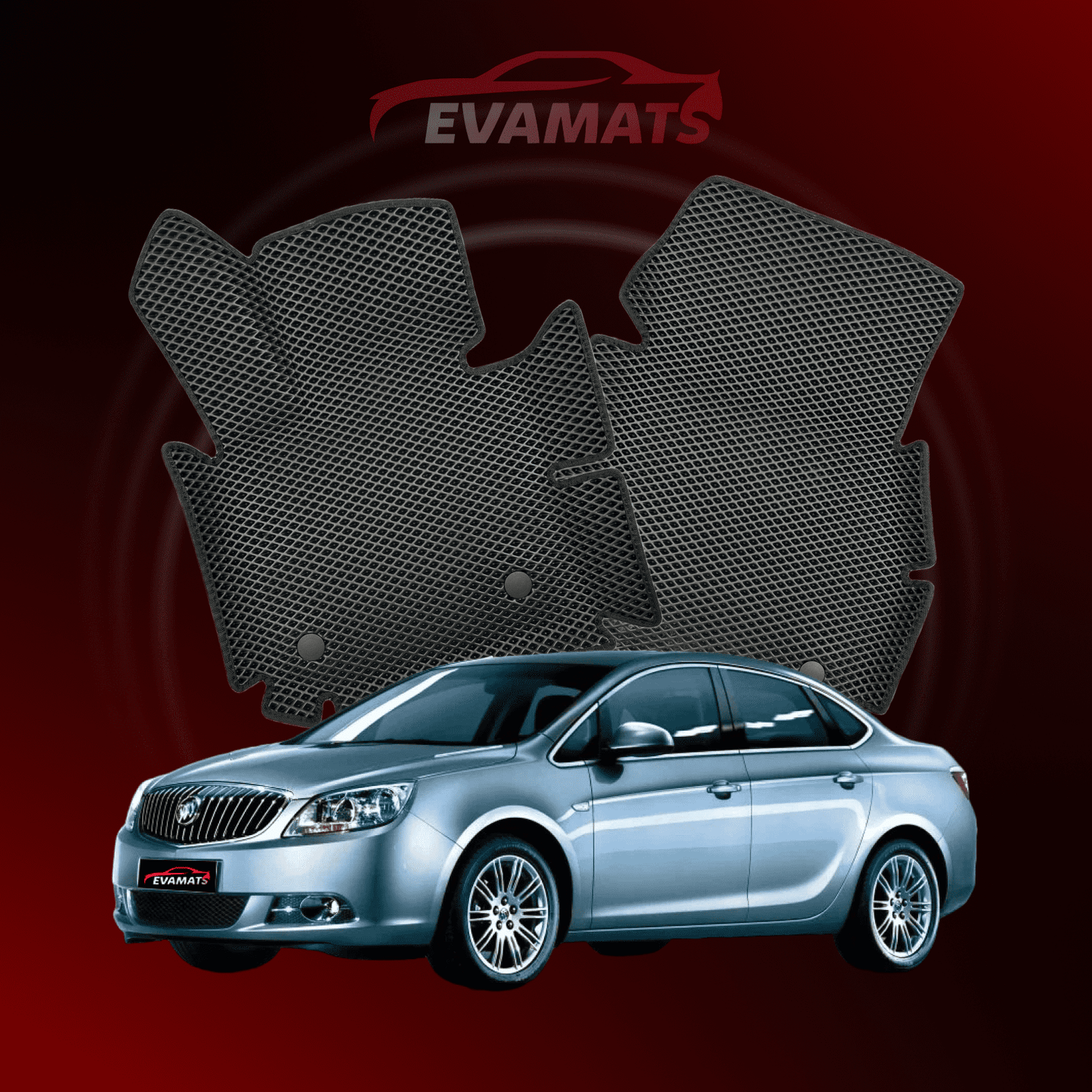 Autokoberce EVAMATS pro Buick Excelle 2 gen 2009-2015 rok SEDAN