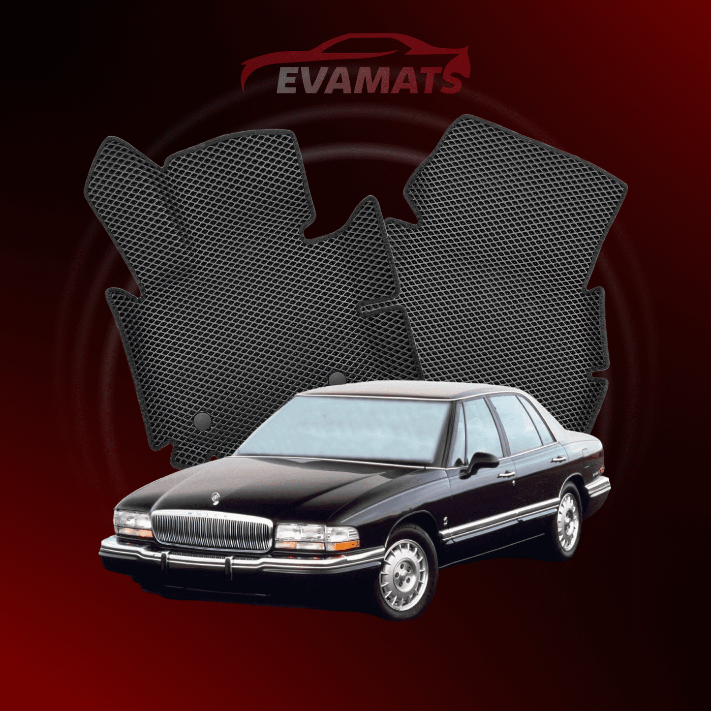 Alfombrillas de coche EVAMATS para Buick Park Avenue 1ª generación año 1990-1996 SEDAN