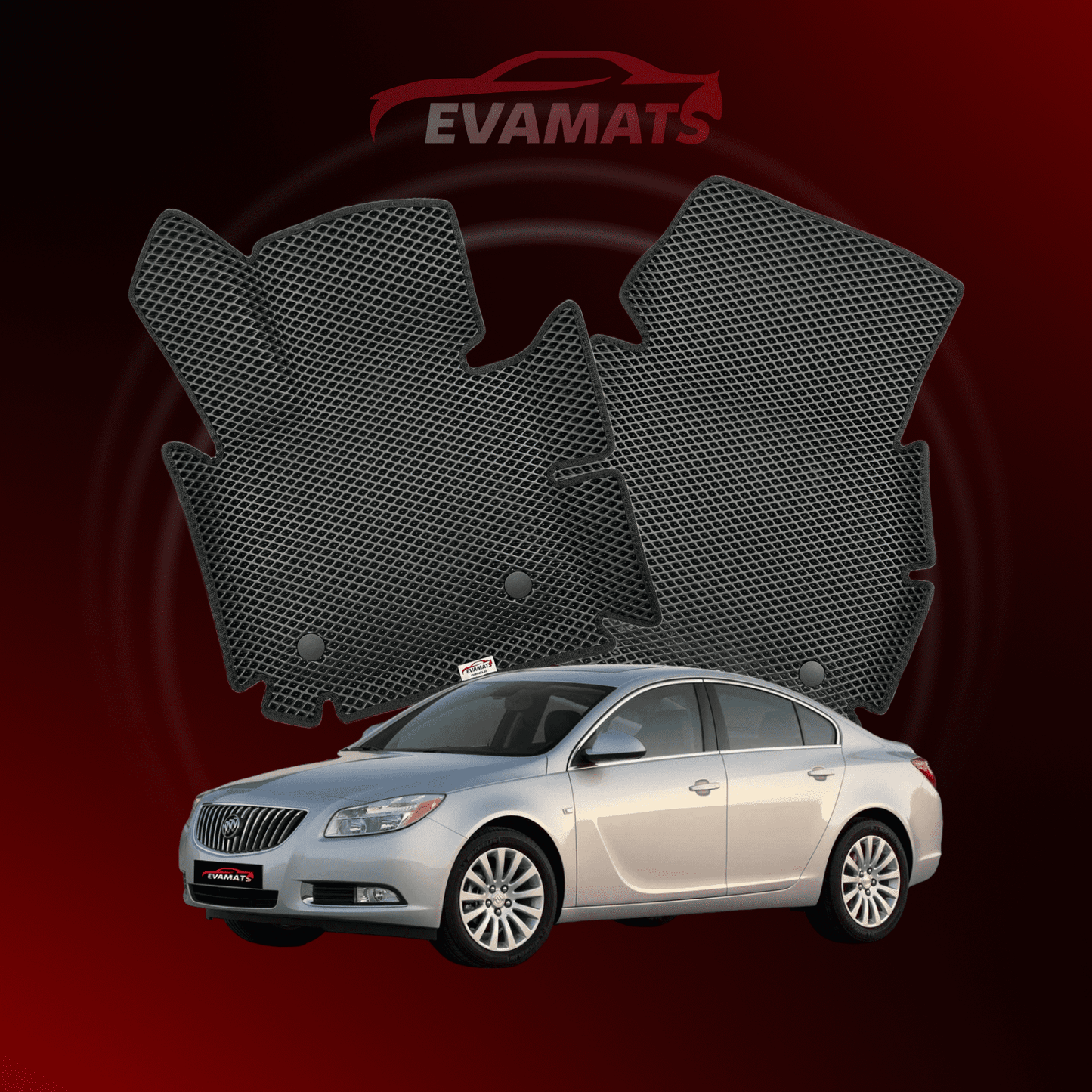 Autokoberce EVAMATS pro Buick Regal 5 gen 2009-2017 rok SEDAN