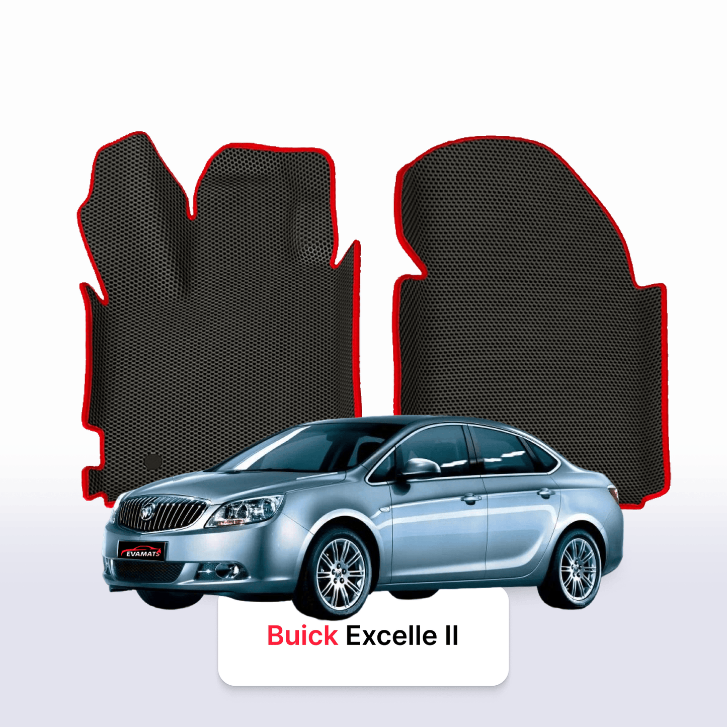 Car mats EVAMATS for Buick Excelle 2 gen 2009-2015 year SEDAN