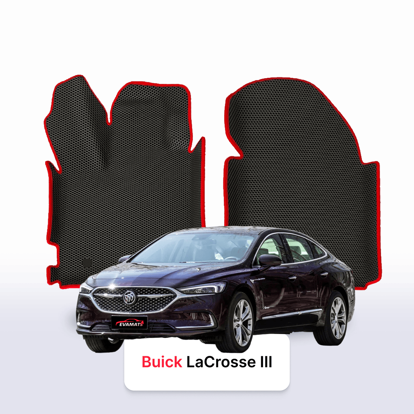 Car mats EVAMATS for Buick LaCrosse 3 gen 2016-2023 year SEDAN