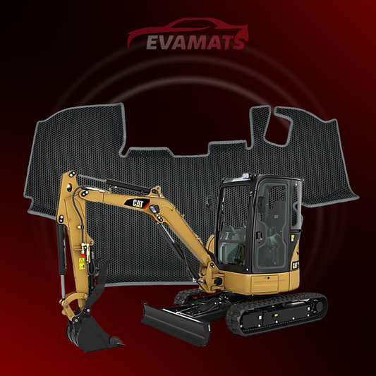 Car mats EVAMATS for CAT 304 CR 1 gen 2002-2006 year DIGGER