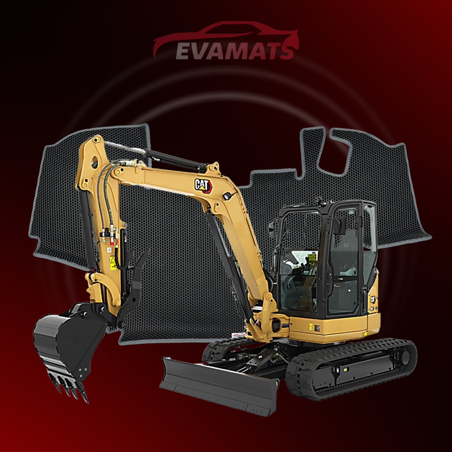 Autokoberce EVAMATS pre CAT 305 CR 1 gen 2003-2006 r.