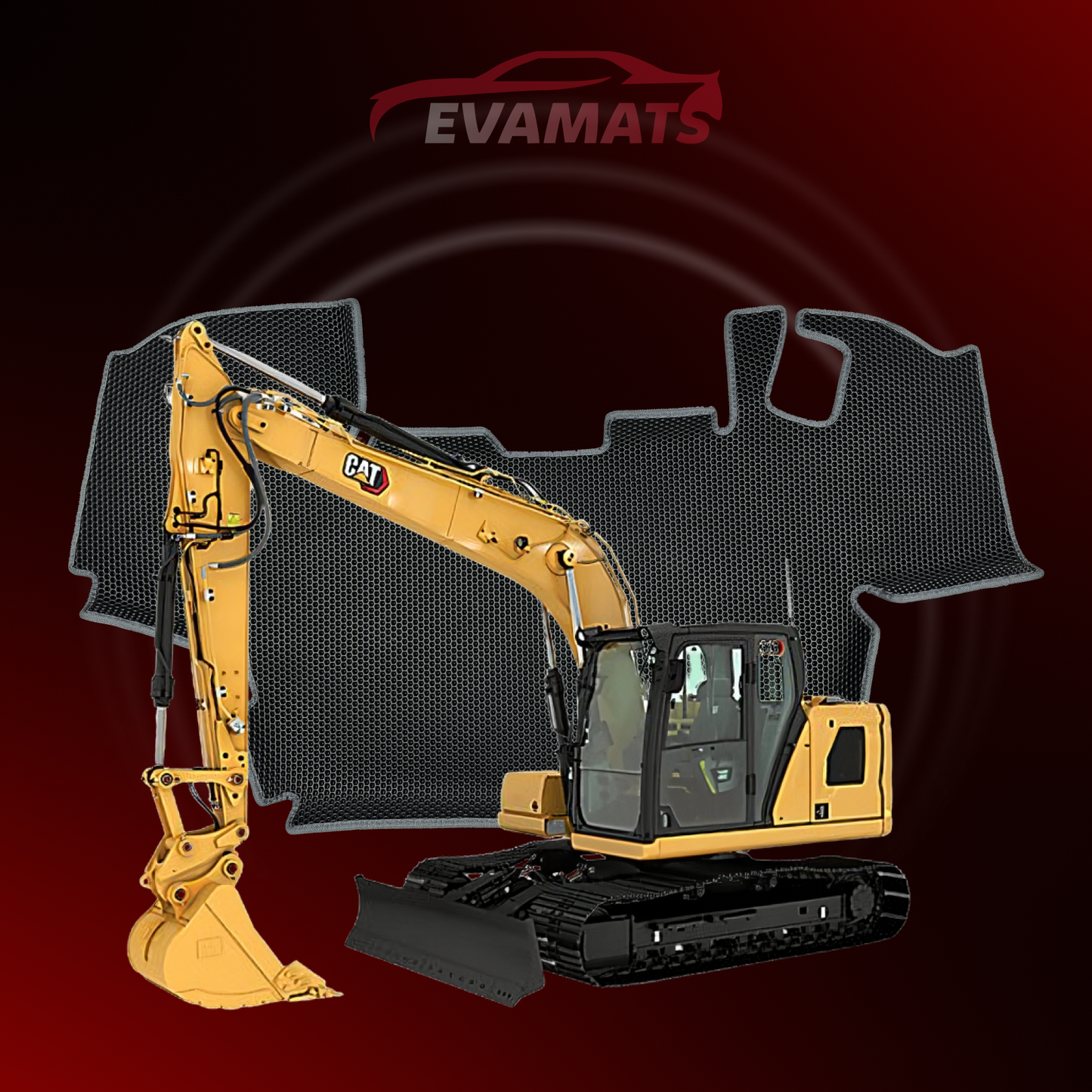 Fußmatten EVAMATS für CAT 313 1 Gen 2007-2023 Jahr DIGGER