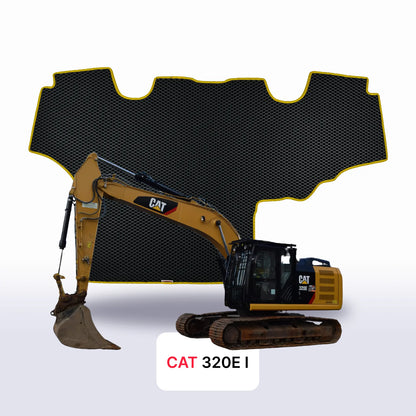 Car mats EVAMATS for CAT 320E 1 gen 2012-2018 year DIGGER