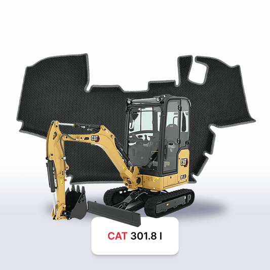 Car mats EVAMATS for CAT 301.8 1 gen 2020-2028 year DIGGER