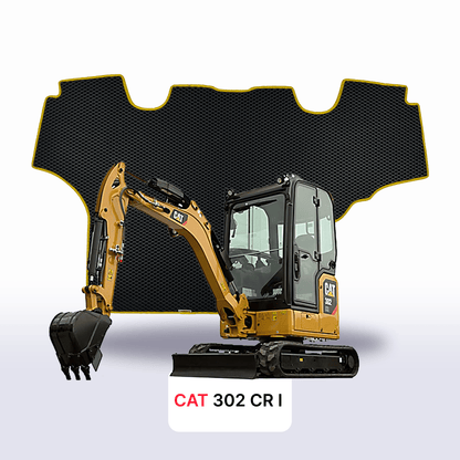 Car mats EVAMATS for CAT 302 CR 1 gen 2019-2023 year DIGGER