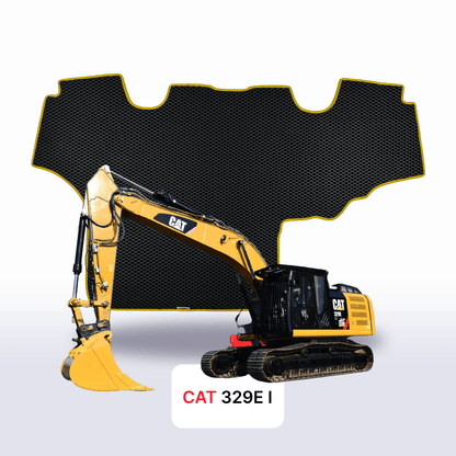 Car mats EVAMATS for CAT 329E 1 gen 2011-2023 year DIGGER