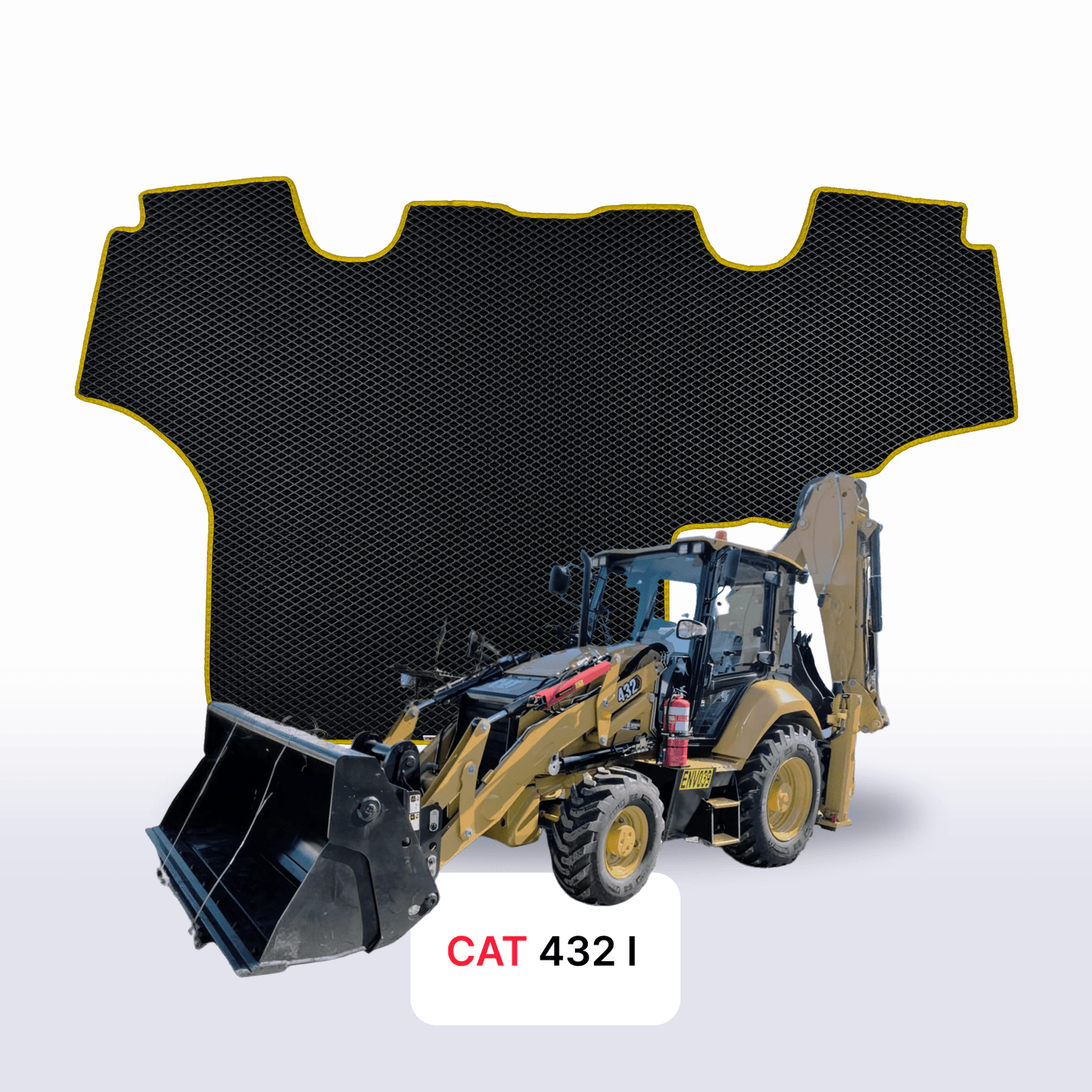 Car mats EVAMATS for CAT 432 1 gen 2006-2025 year DIGGER