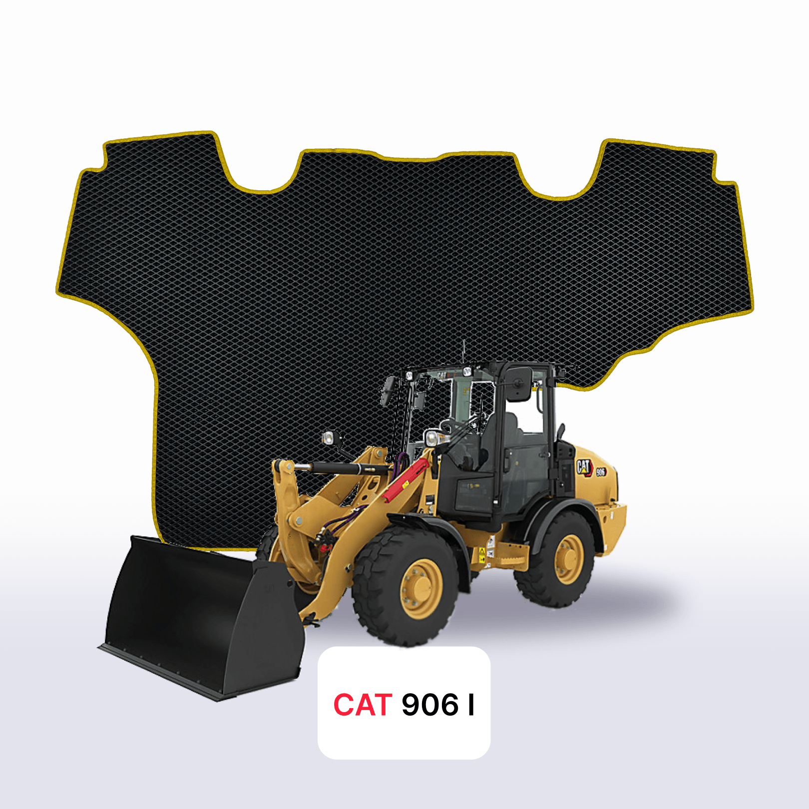 Car mats EVAMATS for CAT 906 1 gen 2005-2028 year DIGGER