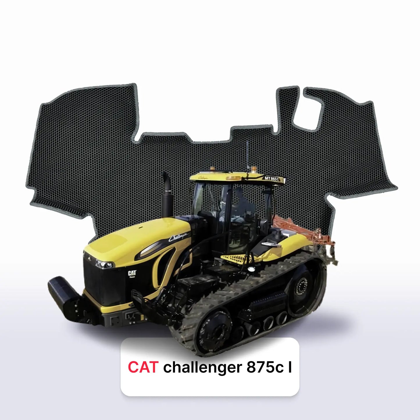 Car mats EVAMATS for CAT Challenger 875c 1 gen 2000-2027 year BULLDOZER