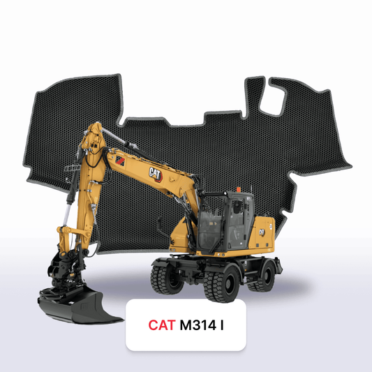 Car mats EVAMATS for CAT M314 1 gen 2020-2028 year DIGGER