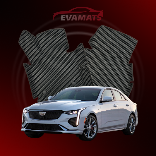 Tapis de voiture EVAMATS pour Cadillac CT4 1 gen 2019-2024 année BERLINE