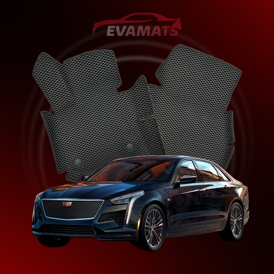 Car mats EVAMATS for Cadillac CT6 1 gen 2016-2024 year SEDAN