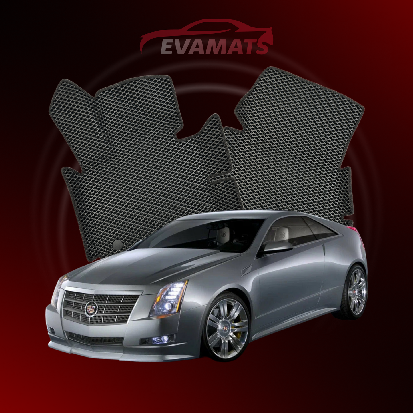 Alfombrillas EVAMATS para Cadillac CTS 2ª generación año 2007-2014 COUPE