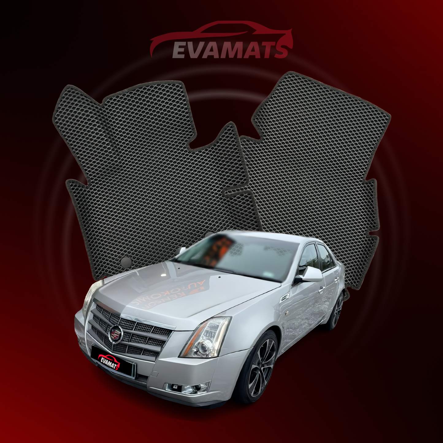 Alfombrillas EVAMATS para Cadillac CTS 2ª generación año 2007-2014 SEDAN