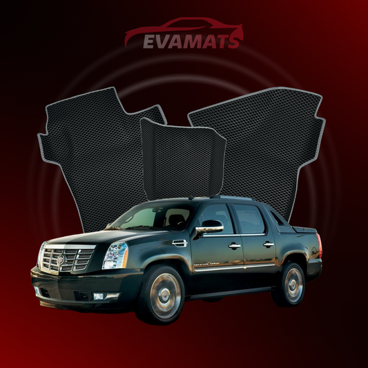 Alfombrillas de coche EVAMATS para Cadillac Escalade 3ª generación año 2006-2014 PICK-UP cabina doble