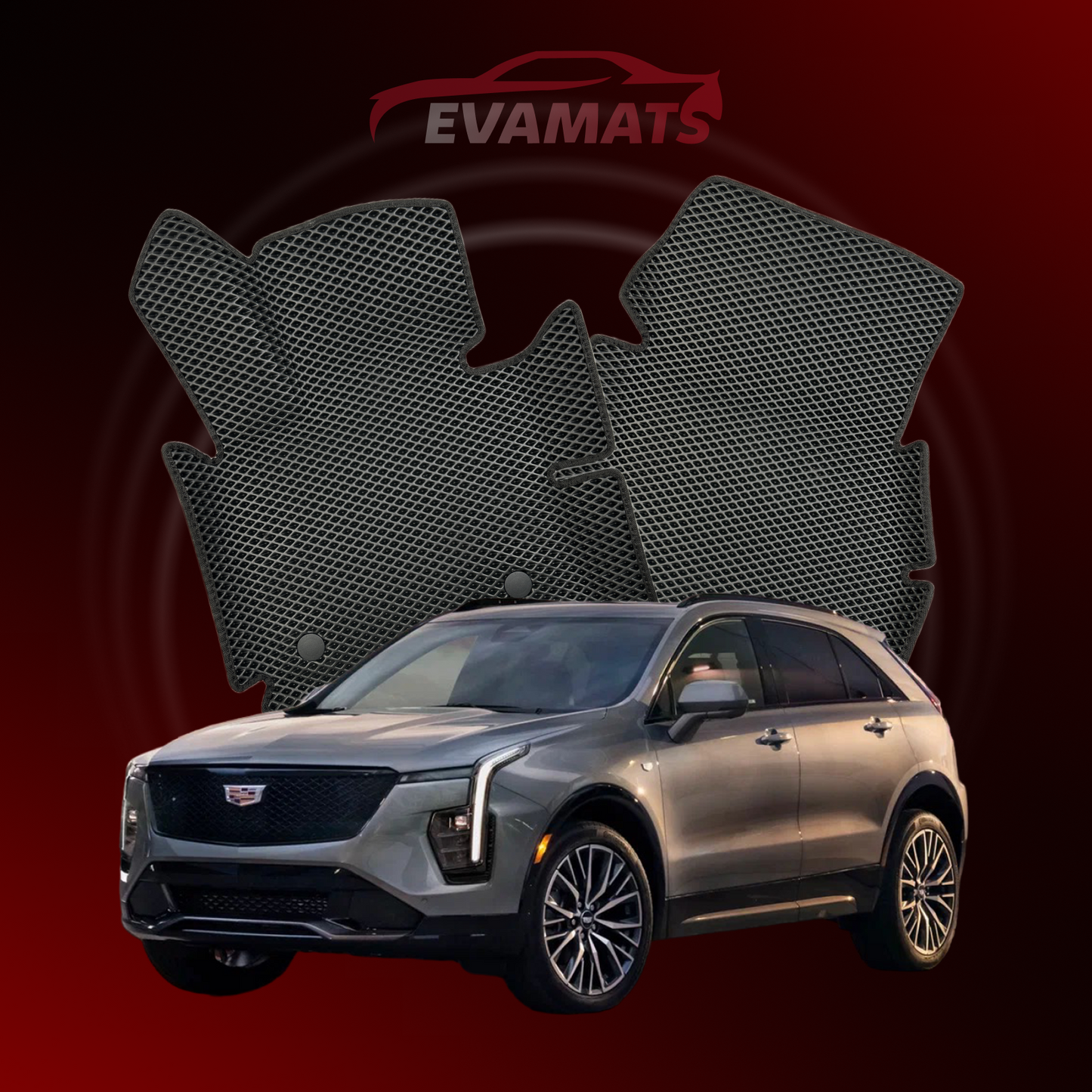 Alfombrillas EVAMATS para Cadillac XT4 1ª generación años 2018-2024 SUV