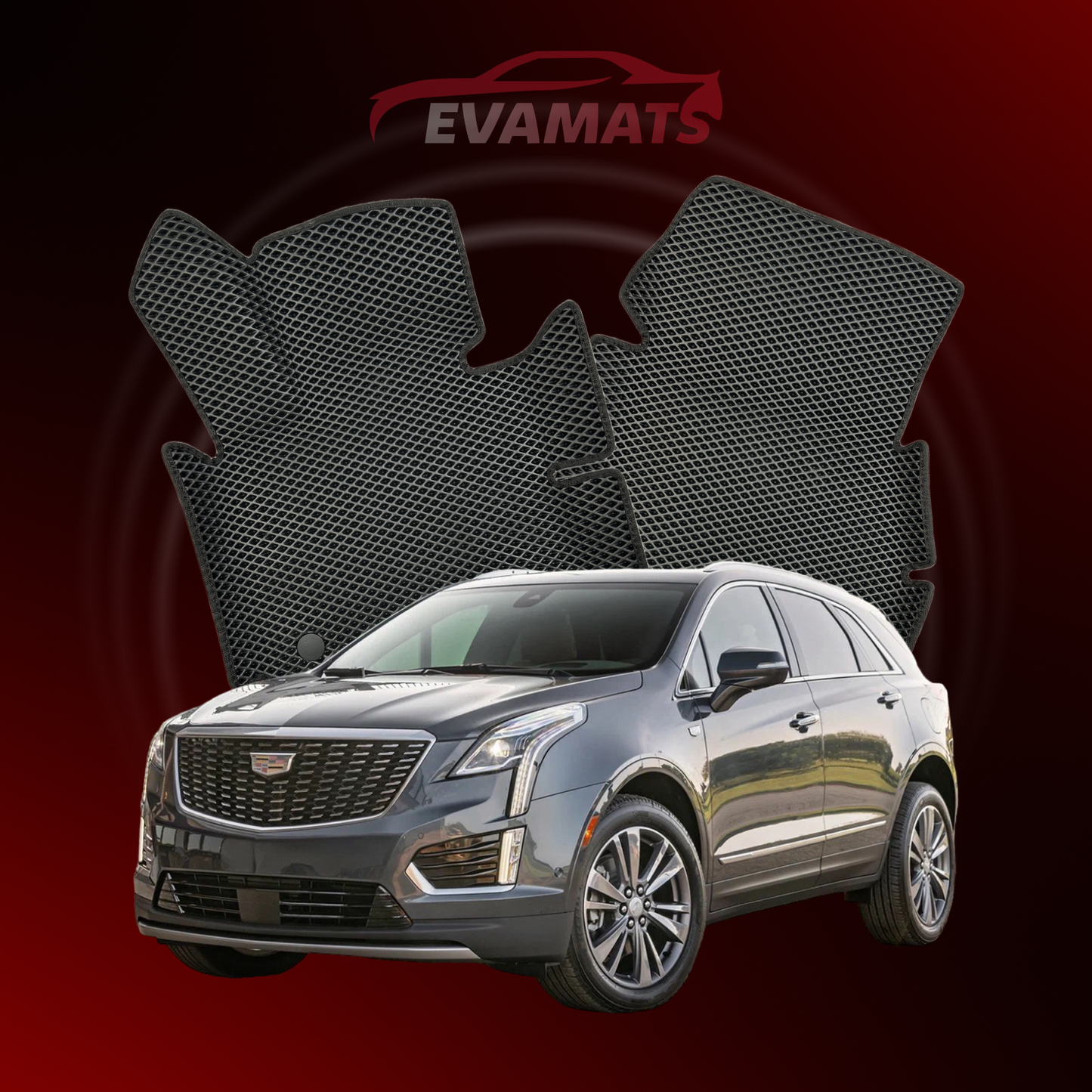 Alfombrillas EVAMATS para Cadillac XT5 1ª generación años 2016-2025 SUV