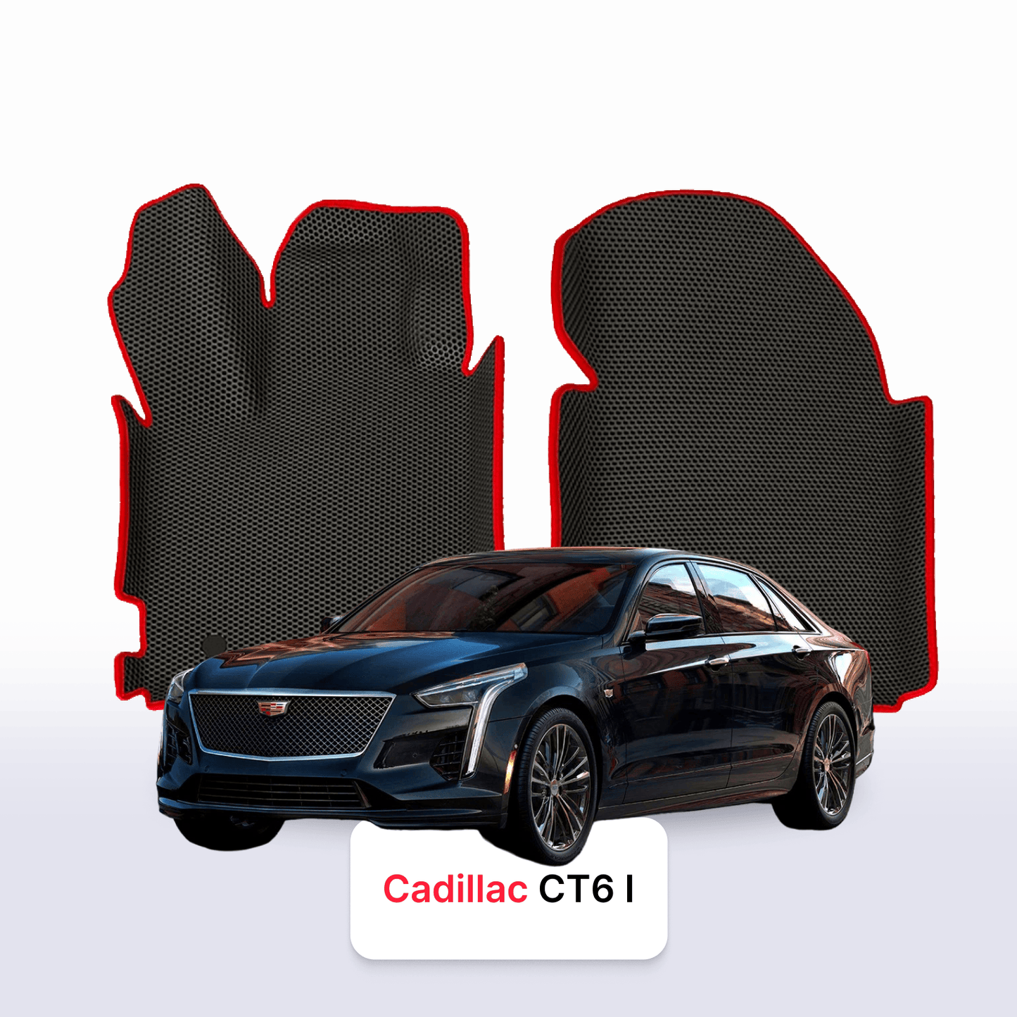 Car mats EVAMATS for Cadillac CT6 1 gen 2016-2024 year SEDAN