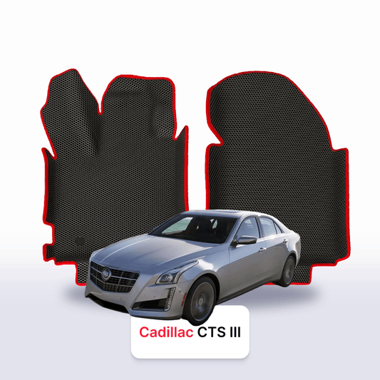 Car mats EVAMATS for Cadillac CTS 3 gen 2013-2019 year SEDAN