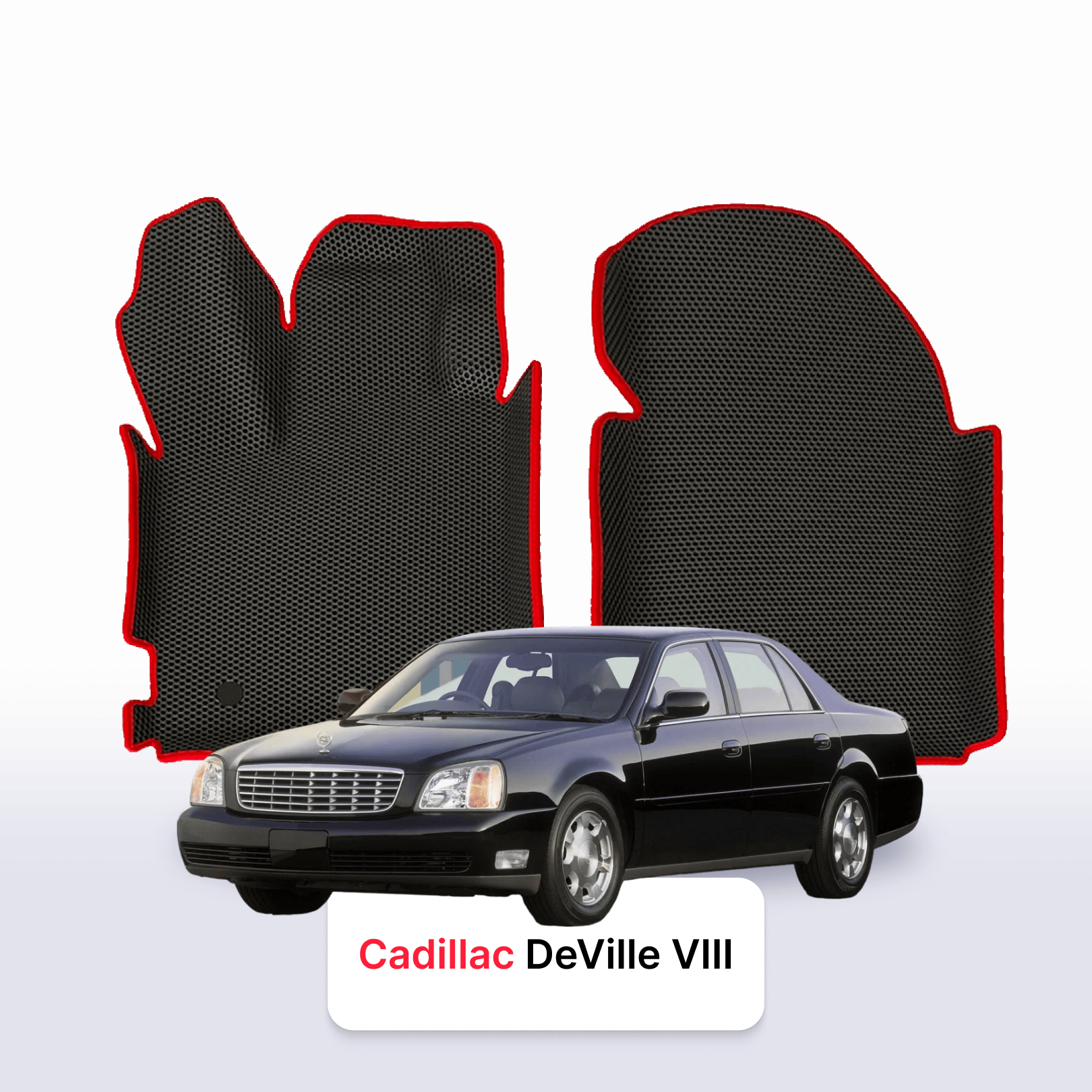 Car mats EVA for Cadillac DeVille 8 gen 1999-2005 year SEDAN