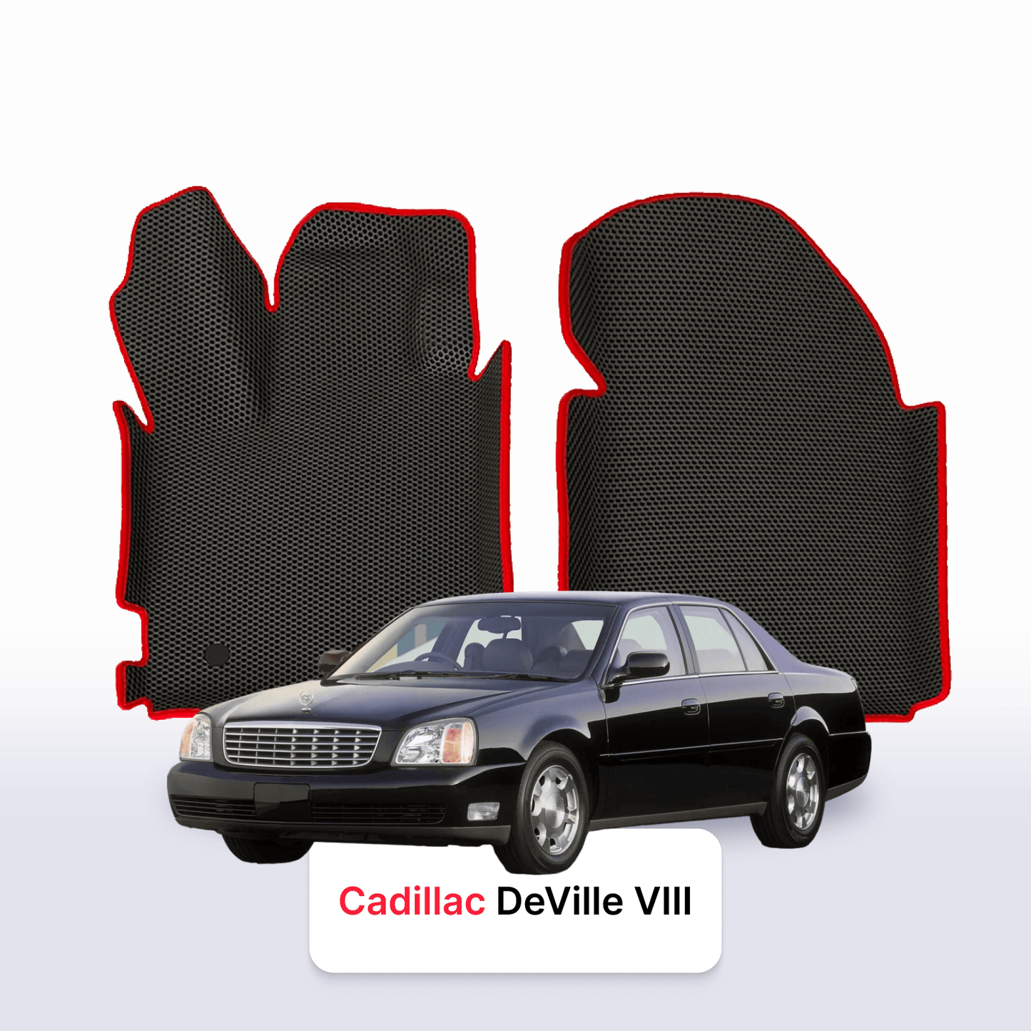 Car mats EVAMATS for Cadillac DeVille 8 gen 1999-2005 year SEDAN