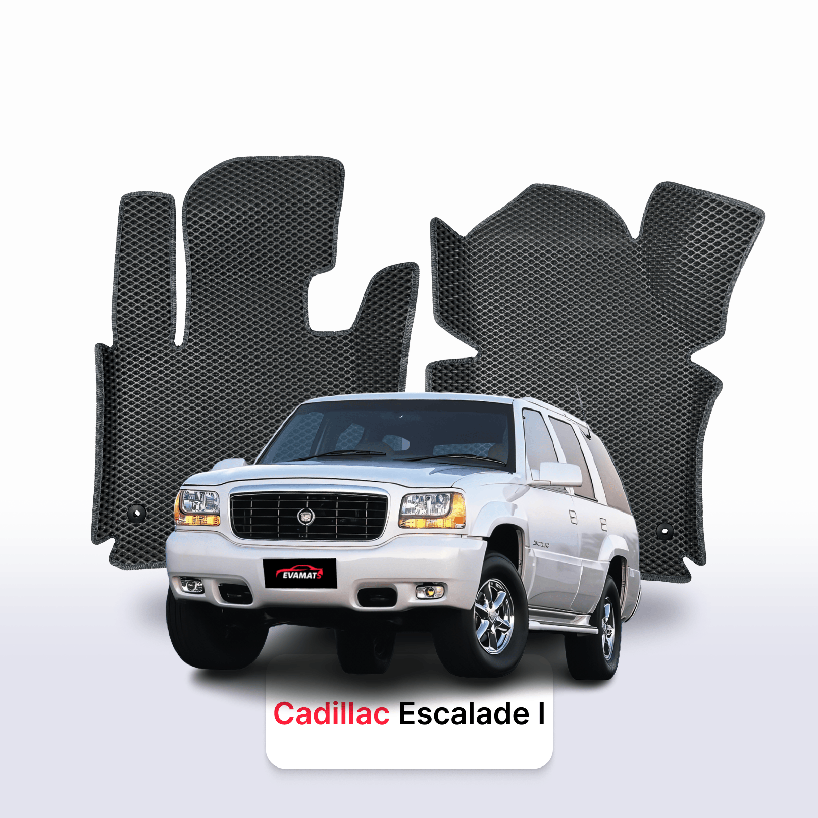 Car mats EVA for Cadillac Escalade 1 gen 1998-2000 year SUV