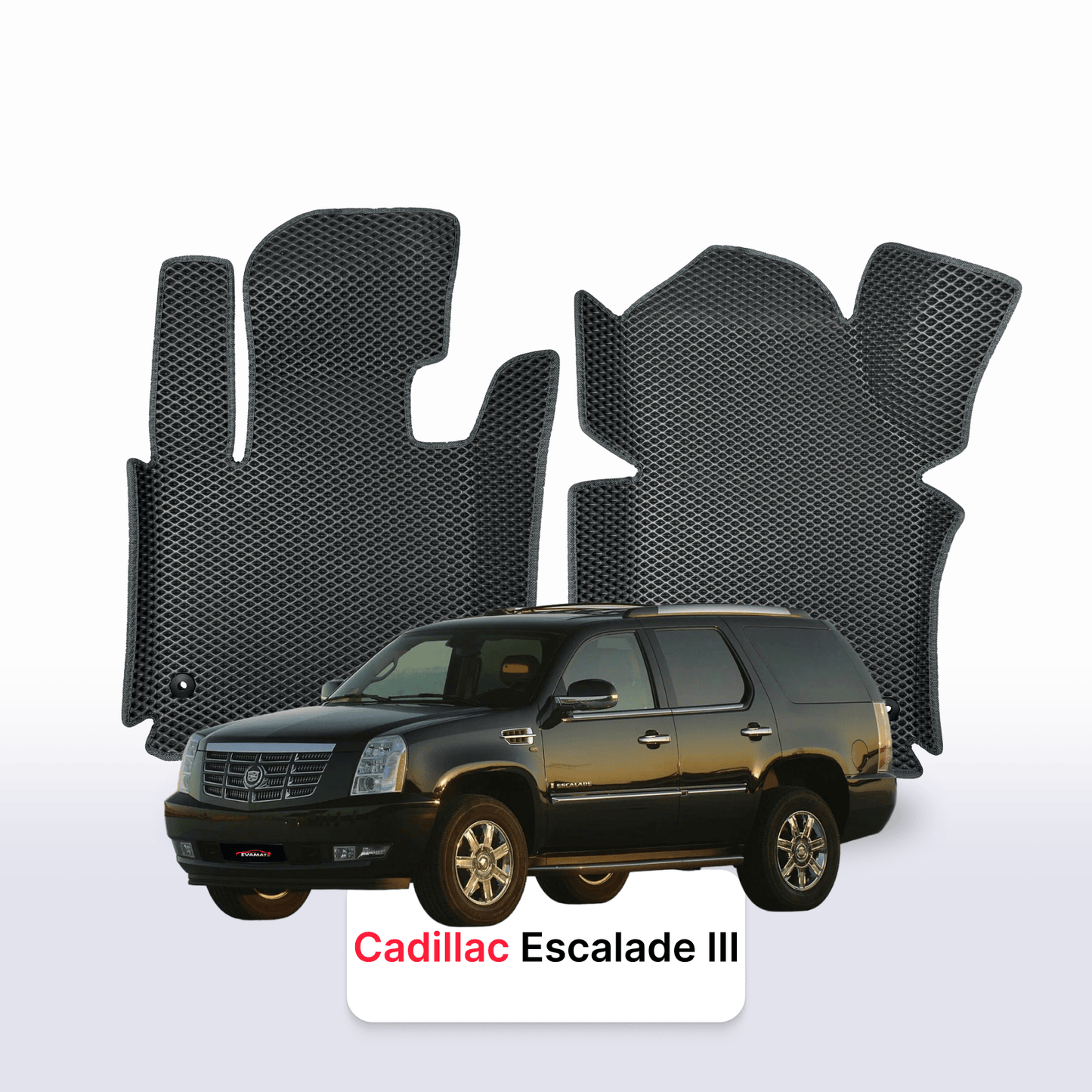 Car mats EVAMATS for Cadillac Escalade 3 gen 2006-2014 year SUV
