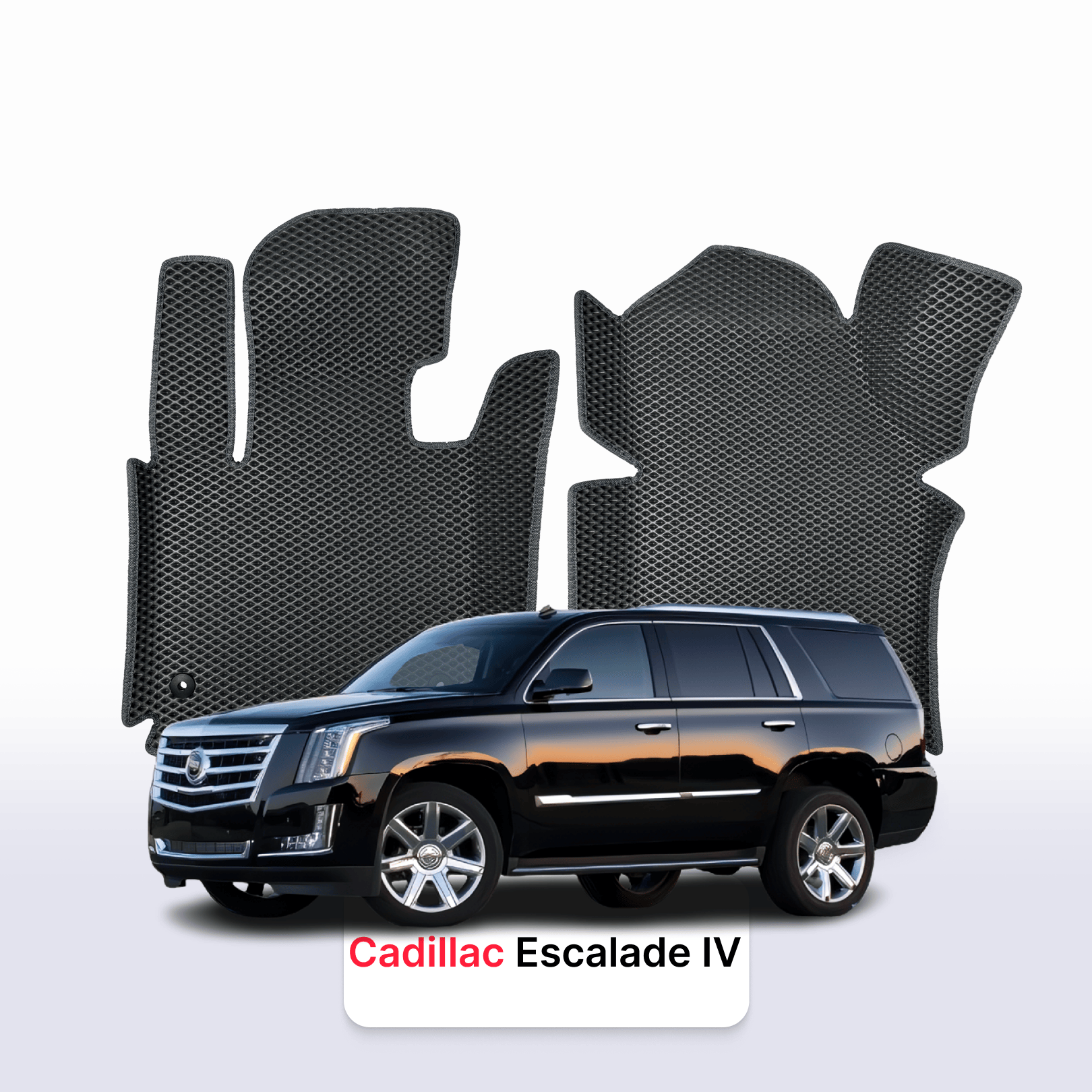 Car mats EVA for Cadillac Escalade 4 gen 2014-2020 year SUV