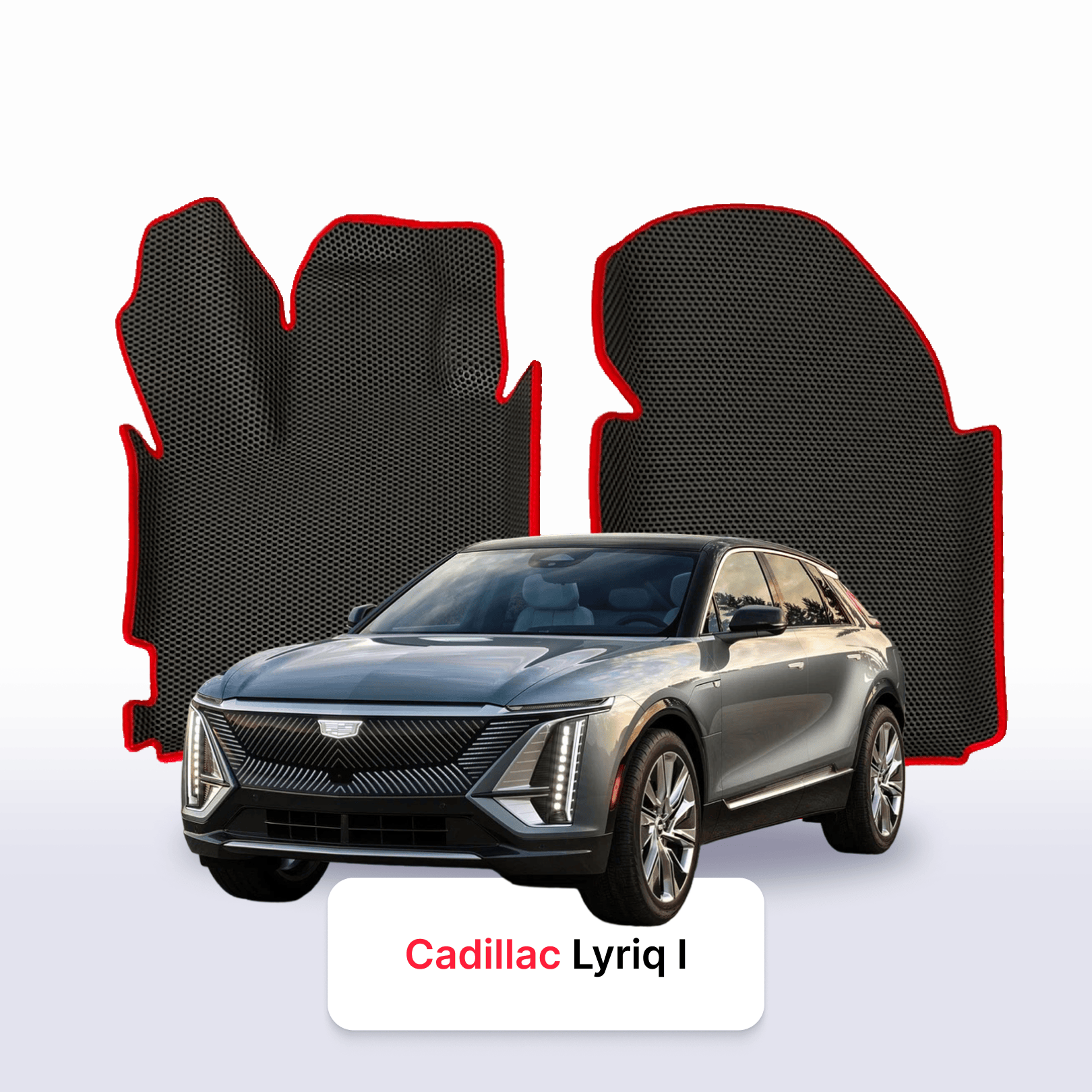 Car mats EVA for Cadillac Lyriq 1 gen 2022-2028 year Electric SUV