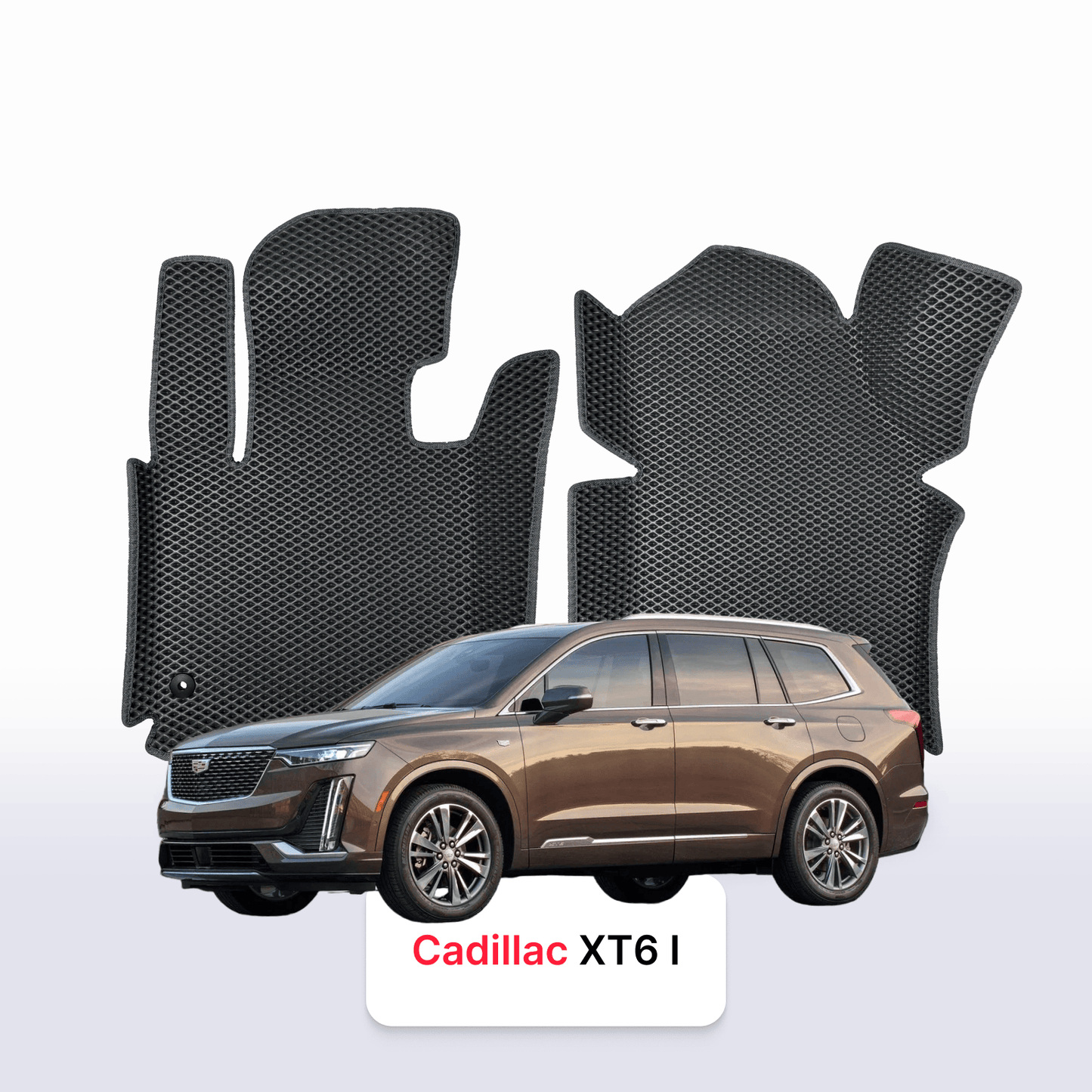 Car mats EVAMATS for Cadillac XT6 1 gen 2019-2025 year SUV
