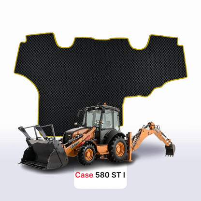 Car mats EVAMATS for Case 580 st 1 gen 2012-2028 year DIGGER