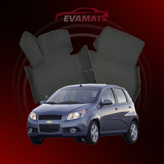 Autokoberce EVAMATS pre Chevrolet Aveo(T250) 2 gen 2006-2012 rok HATCHBACK 5 dv.