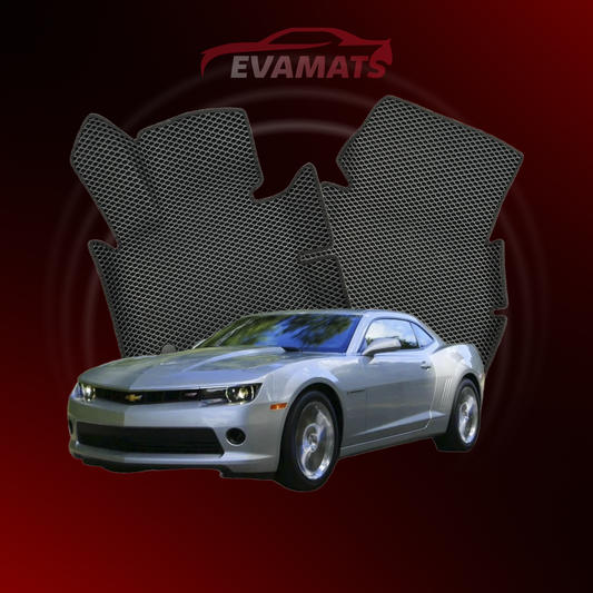 Tapis de voiture EVAMATS pour Chevrolet Camaro 5 gen 2009-2015 année COUPÉ