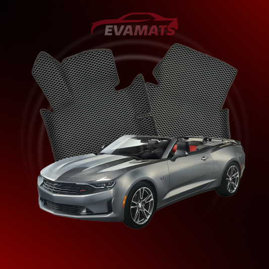 Fußmatten EVAMATS für Chevrolet Camaro 6 Gen 2015-2023 Jahr CABRIO