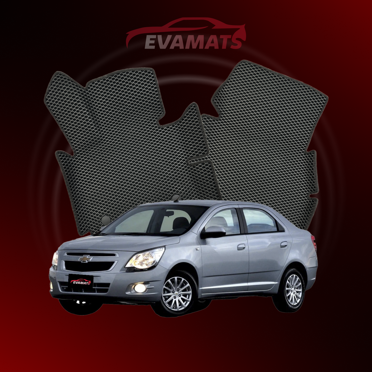 Alfombrillas de coche EVAMATS para Chevrolet Cobalt 2ª generación año 2011-2025 SEDAN