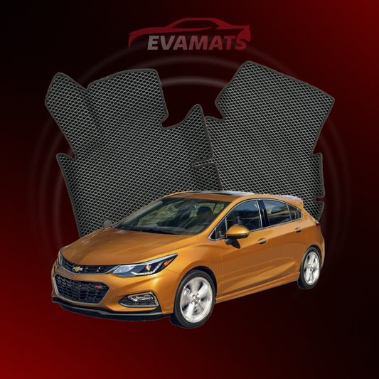 Autokoberce EVAMATS pre Chevrolet Cruze 2 gen 2015-2023 rok HATCHBACK 5 dv.