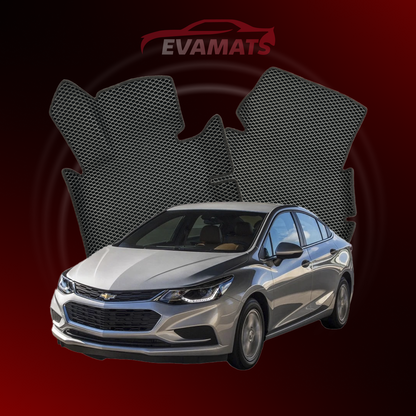 Alfombrillas de coche EVAMATS para Chevrolet Cruze 2ª generación año 2015-2023 SEDAN